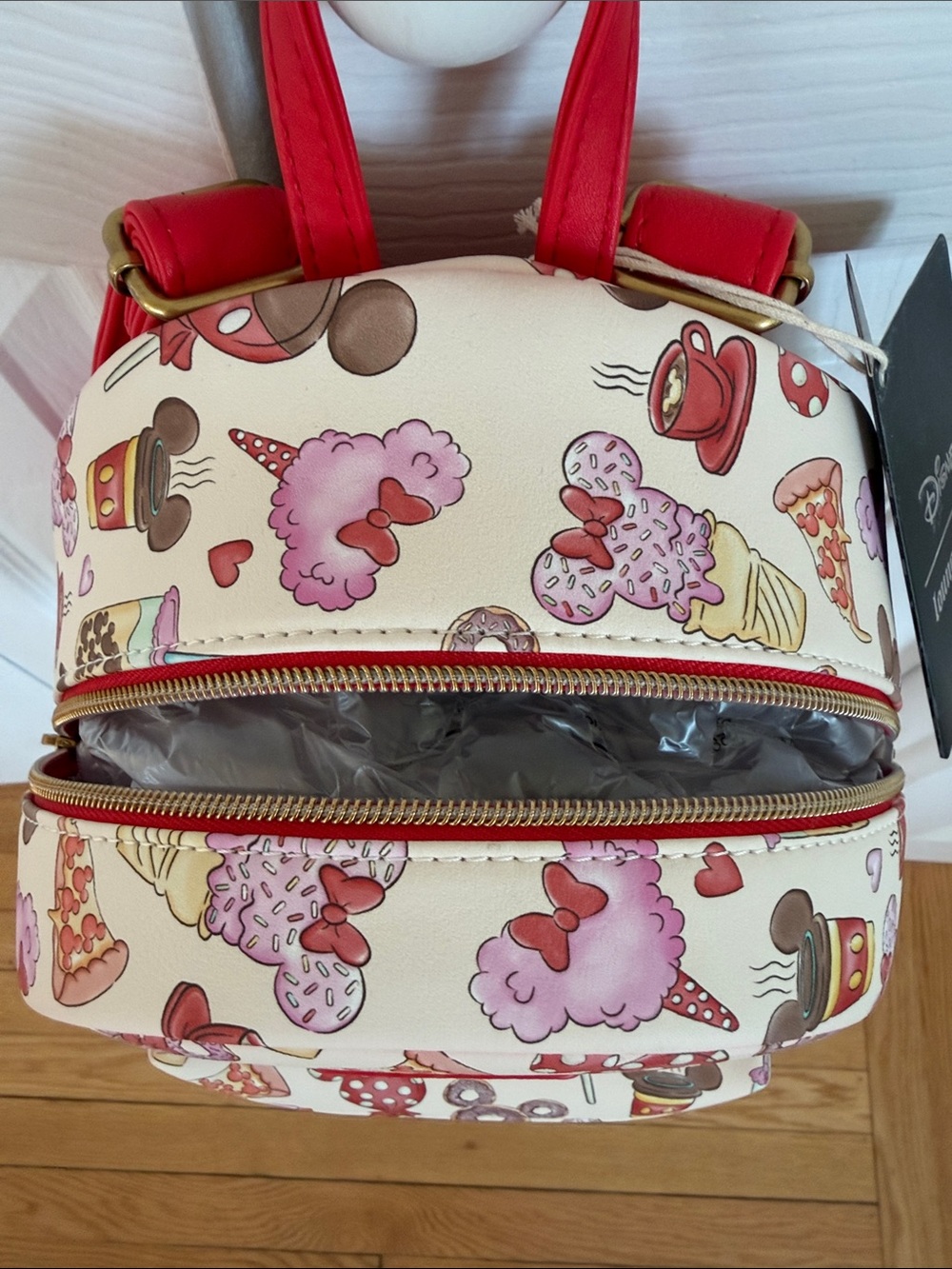 Disney loungefly valentines sweet treats mini backpack - Picture 5 of 8